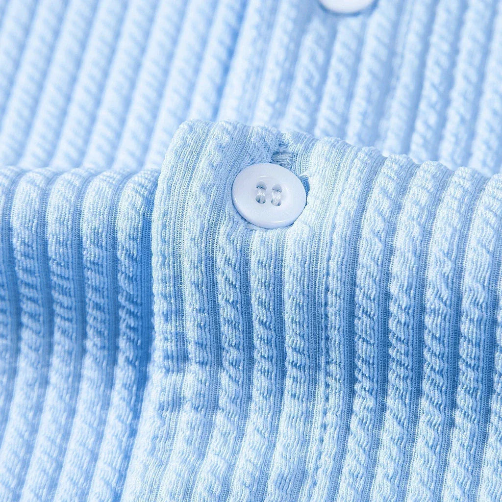 Ribbed T-Shirt for Men - RL Style & Comfort