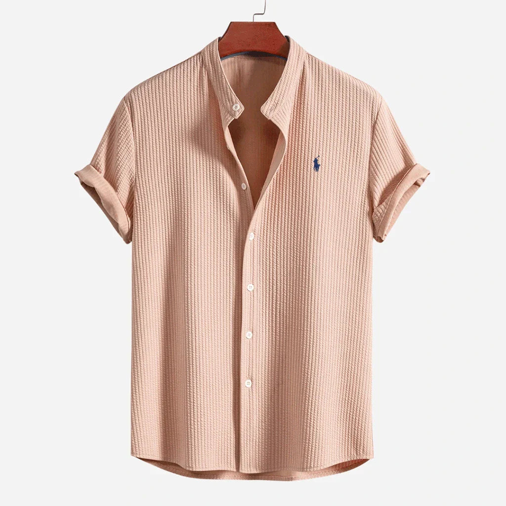 Ribbed T-Shirt for Men - RL Style & Comfort